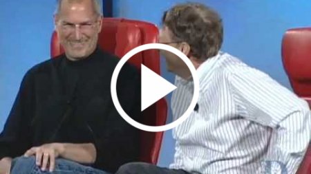 Steve Jobs and Bill Gates at D5 Conference